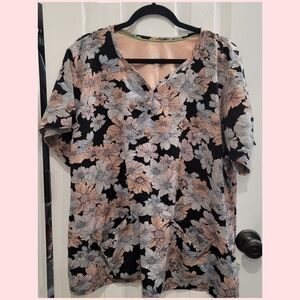 Premiere By Healing Hands Scrub Top  - 3X